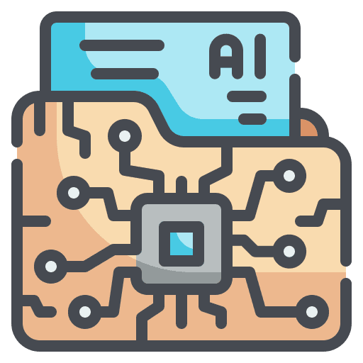 Folder type archive folder icon Folder type archive folder icon