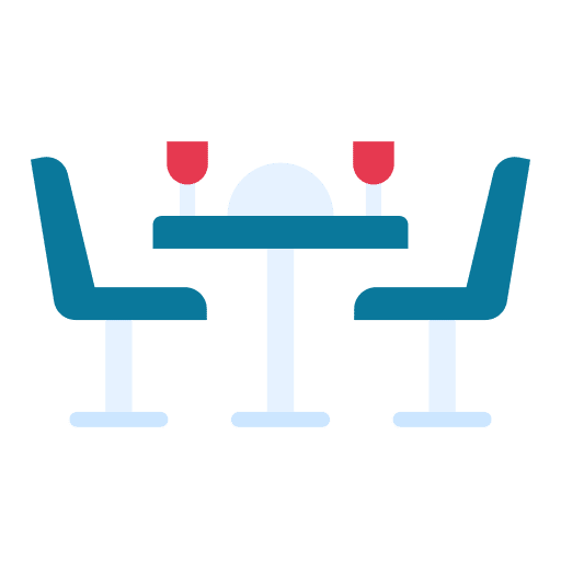 Dining room dining dinner dining room icon