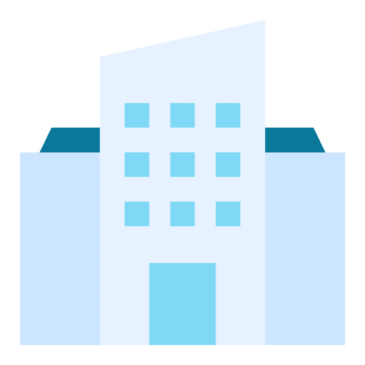 Office architecture and city office company icon Office architecture and city office company icon