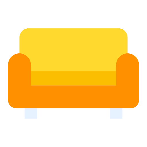 Sofa couch furniture and household sofa icon Sofa couch furniture and household sofa icon