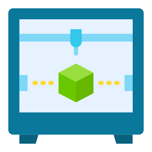 3d printer electronics equipment art and design icon 3d printer electronics equipment art and design icon