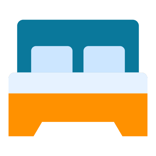 Bedroom furniture furniture and household comfortable icon Bedroom furniture furniture and household comfortable icon