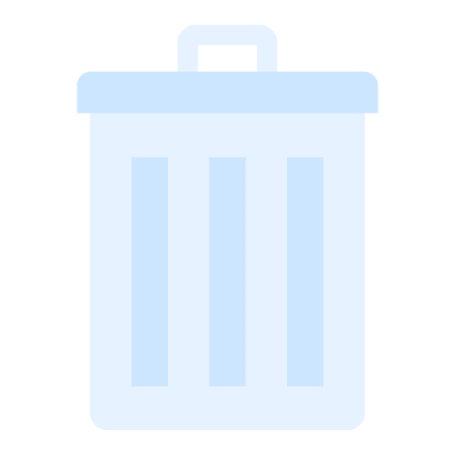 Trash bin ecology and environment trash bin delete icon Trash bin ecology and environment trash bin delete icon
