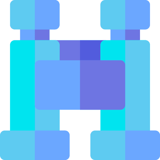 Binoculars miscellaneous army view icon