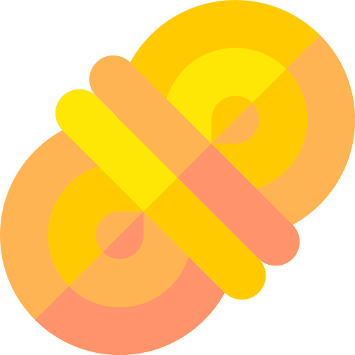 Rope camping cable climbing icon
