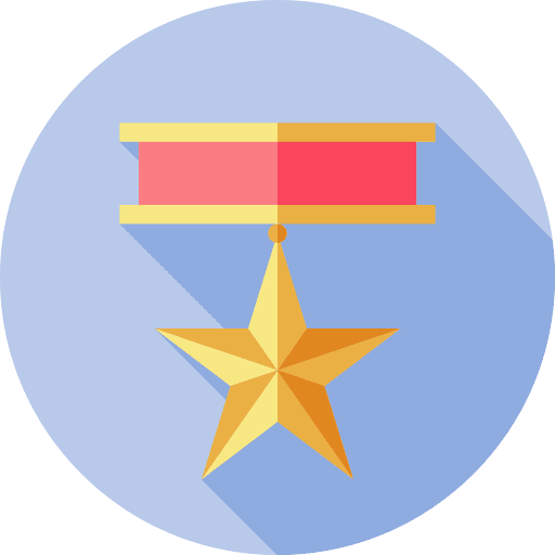 Medal badge winner cultures icon