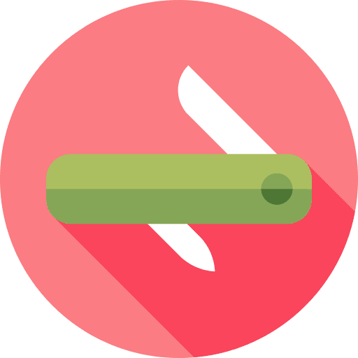 Swiss army knife swiss army knife blade construction and tools icon