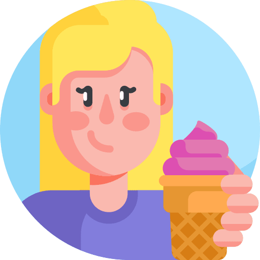 Girl girl ice cream food and restaurant icon Girl girl ice cream food and restaurant icon