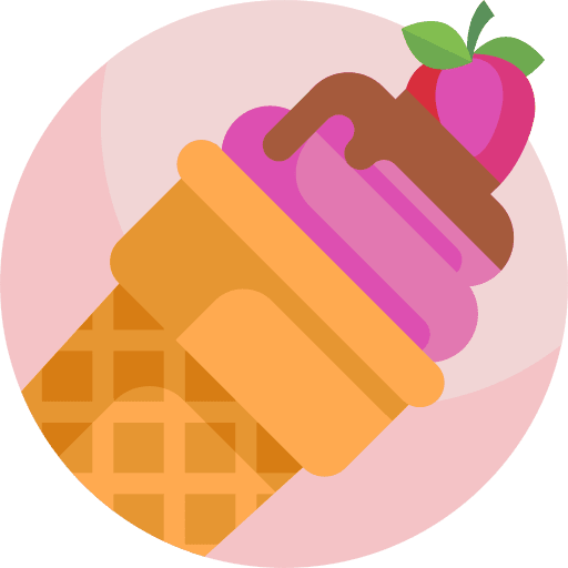Ice cream dessert flavors ice cream icon