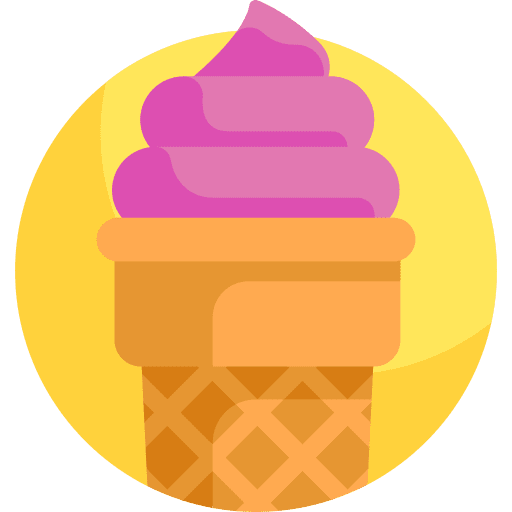 Ice cream food summer dessert icon Ice cream food summer dessert icon
