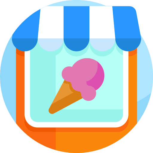 Ice cream shop ice cream shop dessert summertime icon Ice cream shop ice cream shop dessert summertime icon