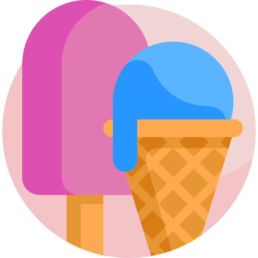 Ice creams dessert ice cream cone food and restaurant icon