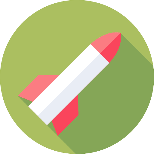 Missile miscellaneous fire explosion icon