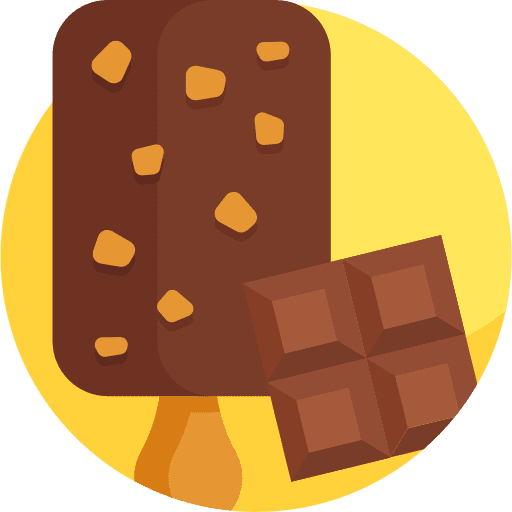 Chocolate chocolate ice cream food and restaurant icon Chocolate chocolate ice cream food and restaurant icon