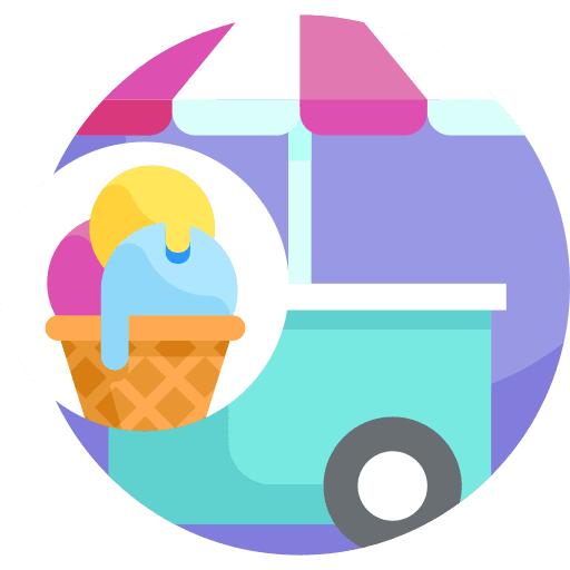 Ice cream cart ice cream cart sweet food and restaurant icon Ice cream cart ice cream cart sweet food and restaurant icon