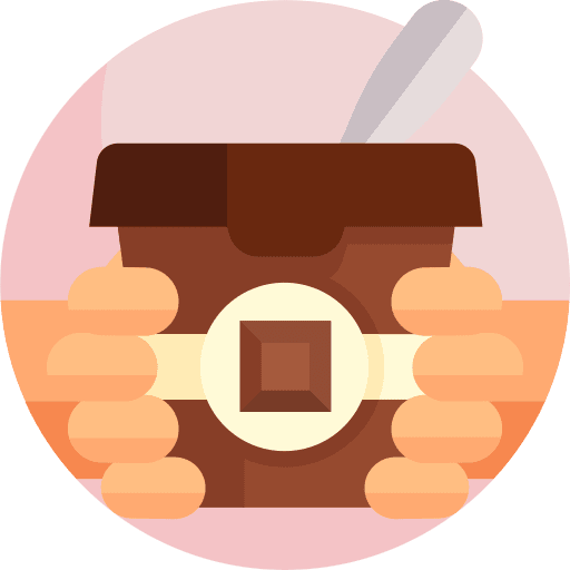 Ice cream chocolate bucket food and restaurant icon Ice cream chocolate bucket food and restaurant icon