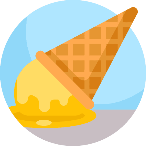 Ice cream fallen falling ice cream icon Ice cream fallen falling ice cream icon