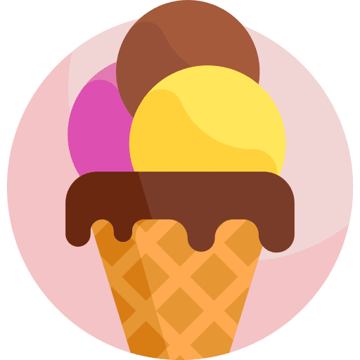 Ice cream fast food summertime sweet icon Ice cream fast food summertime sweet icon