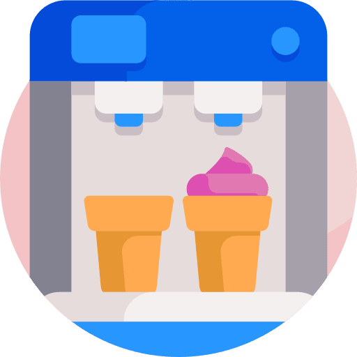 Ice cream sweet machine ice cream icon Ice cream sweet machine ice cream icon