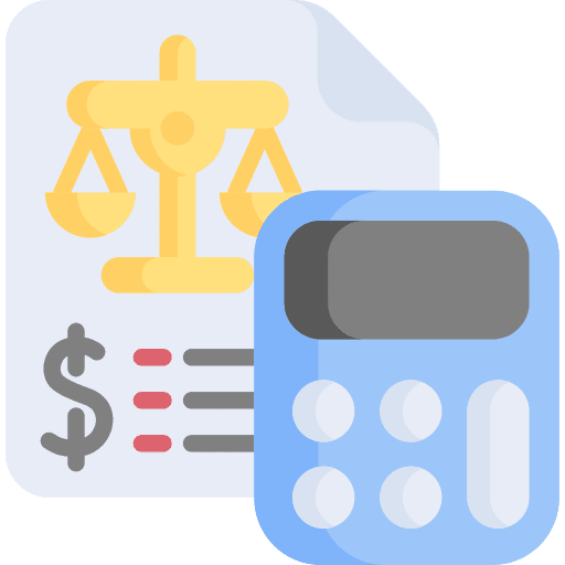 Calculate calculate dollar law icon Calculate calculate dollar law icon