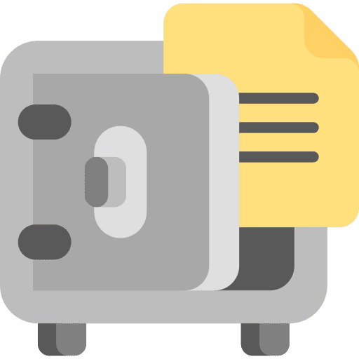Safe box security insurance safe icon Safe box security insurance safe icon