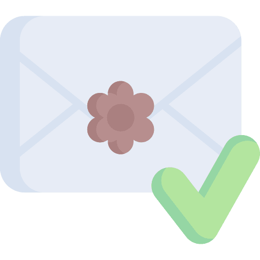 Letter check letter notary icon Letter check letter notary icon