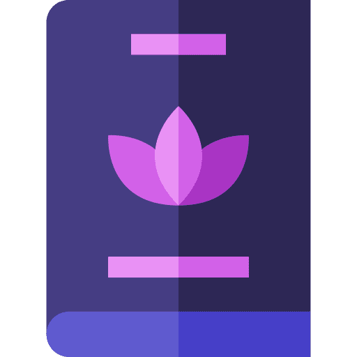Book guide book lotus education icon Book guide book lotus education icon
