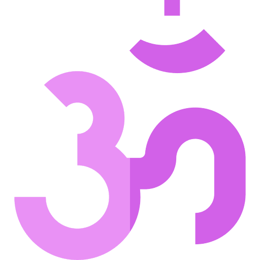 Om om religious symbol icon Om om religious symbol icon