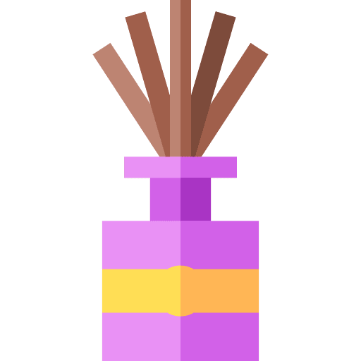 Reed difusser beauty aromatherapy wellness icon Reed difusser beauty aromatherapy wellness icon