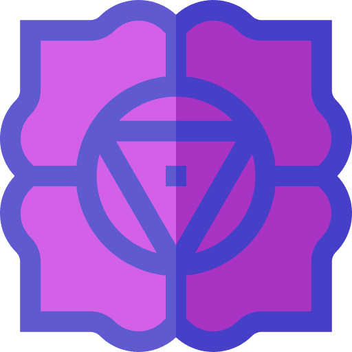 Chakra sight meditate yoga icon Chakra sight meditate yoga icon