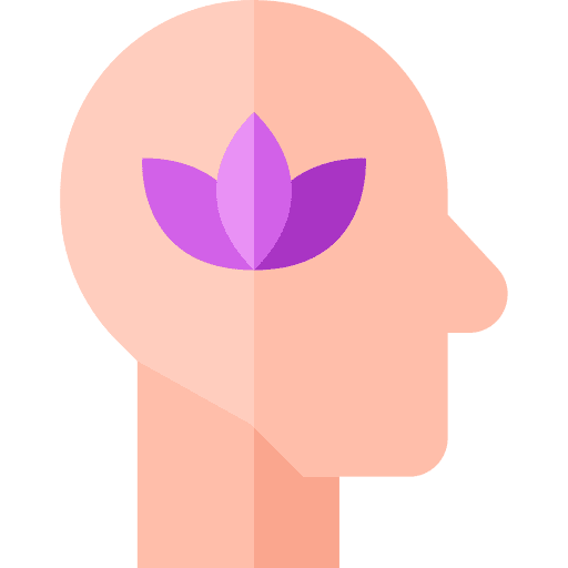 Meditation psychology mindfulness brain icon Meditation psychology mindfulness brain icon