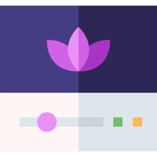 Video tutorial wellness yoga icon Video tutorial wellness yoga icon
