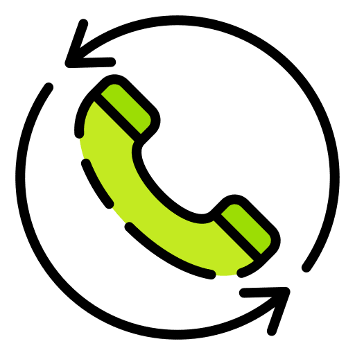 Call back communications conversation calling icon Call back communications conversation calling icon