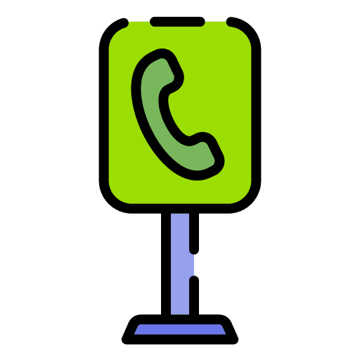 Payphone telephone phone technology icon