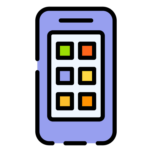 Apps seo and web application communications icon Apps seo and web application communications icon