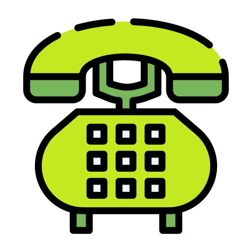 Landline calling communications call icon Landline calling communications call icon
