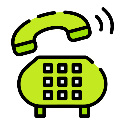 Telephone telephone call tools and utensils phone set icon Telephone telephone call tools and utensils phone set icon