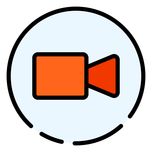 Video call videocall interface video recording icon Video call videocall interface video recording icon