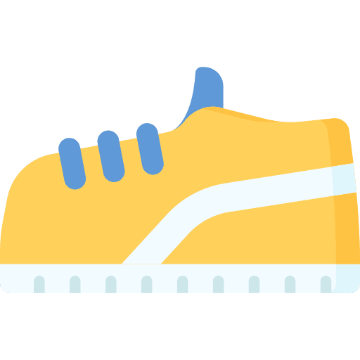 Shoes footwear sneakers running icon