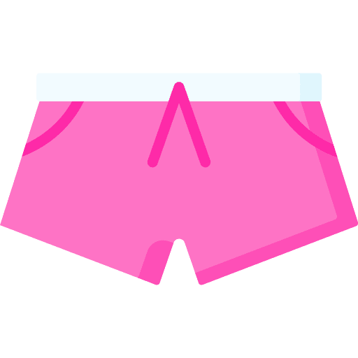 Shorts summertime swimming swimsuit icon