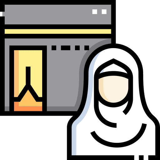 Hajj salat hajj arab icon