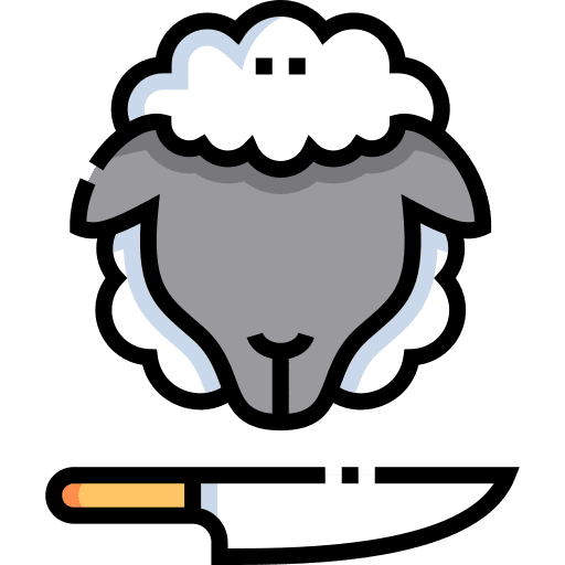 Sheep sheep meat cultures icon
