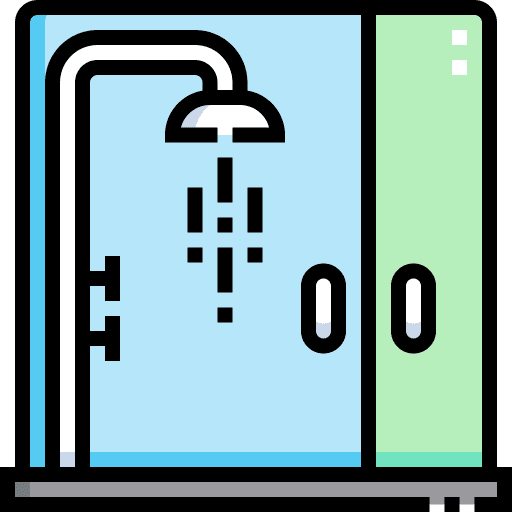 Shower bathroom hygiene shower icon