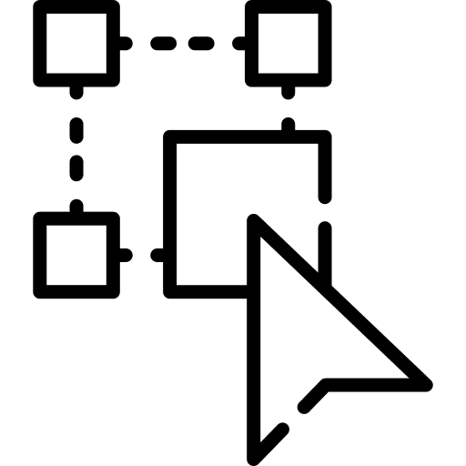 Object object selection business and finance icon