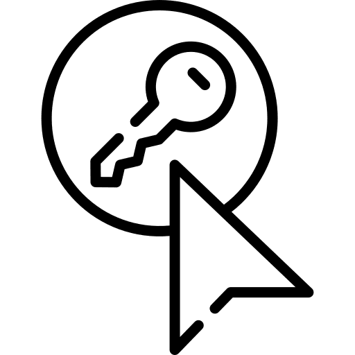 Access ui key security icon Access ui key security icon