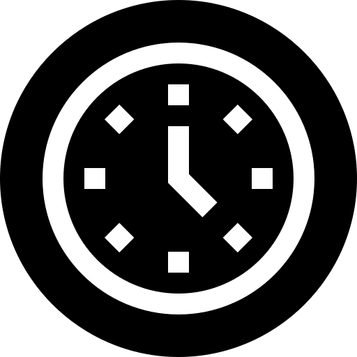 Time time and date productivity timetable icon