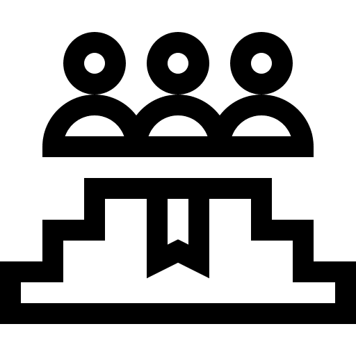 Goals progress mission stairs icon Goals progress mission stairs icon