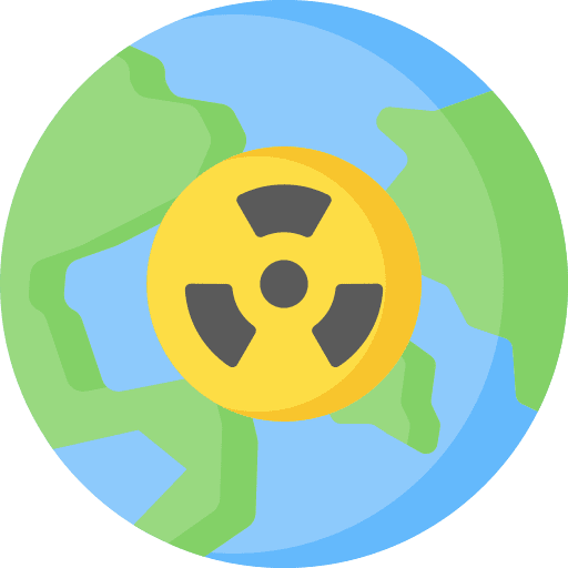 Earth education ecology and environment science icon