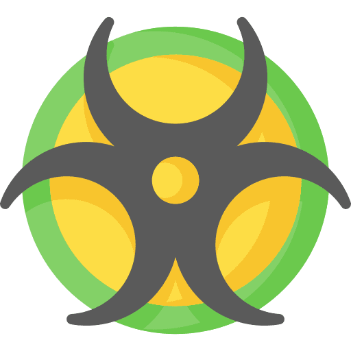 Biohazard hazard toxic biohazard icon