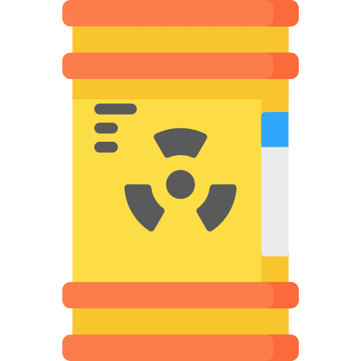 Barrel industry nuclear nuclear power icon